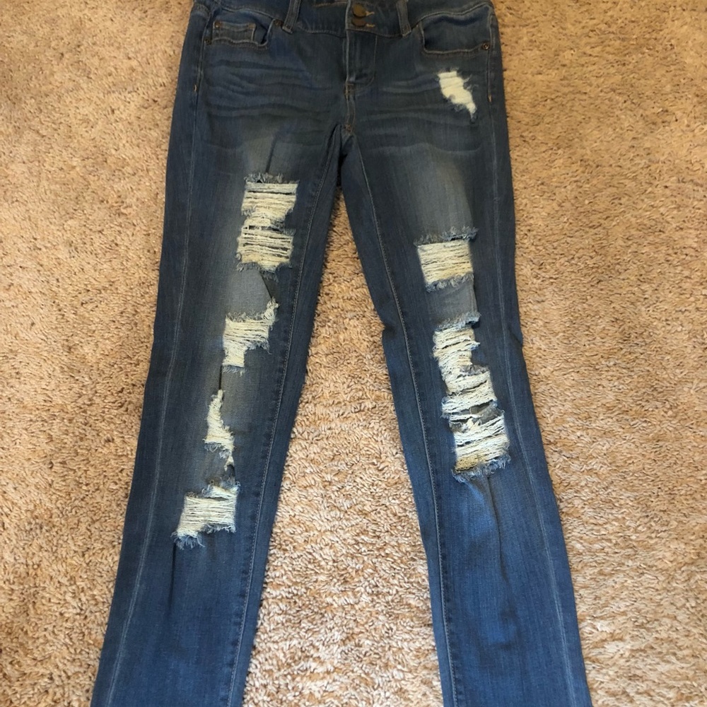New York and Company soho Jeans boyfriend size 0